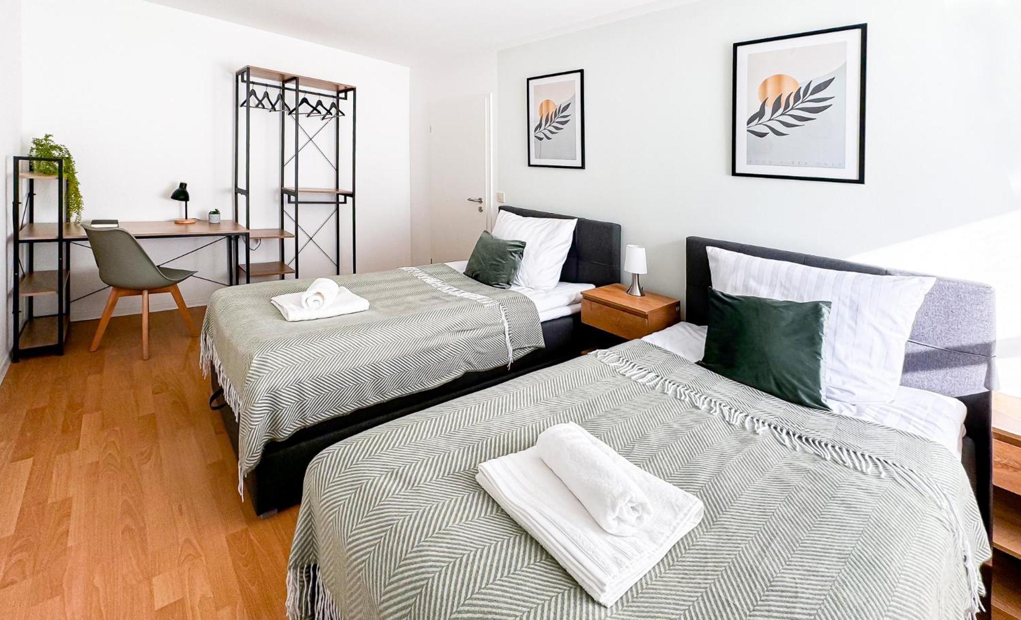 Neu - Zentrum, 3 Zi, Free Tiefgarage, Smart Tv, Wlan *